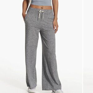 Vuori Halo Essential Wideleg Dreamknit Pants - Heather Gray XL